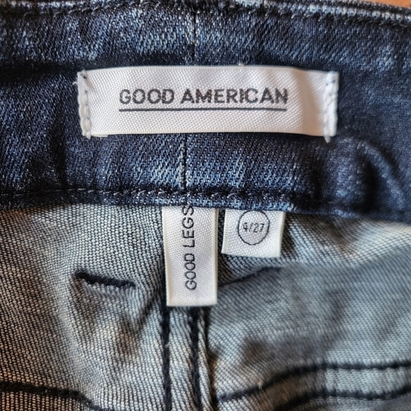 EUC Good American Good Legs High Rise Skinny Jeans Size 4 style GL103T - Picture 7 of 13